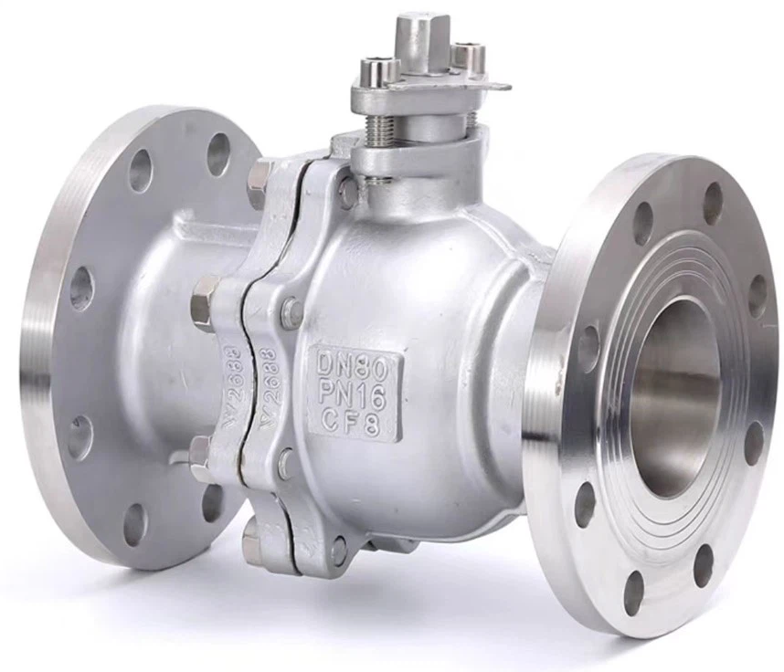 Van bi Inox nối bích